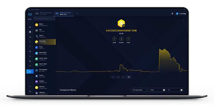 Infinity Wallet - Wallet Management